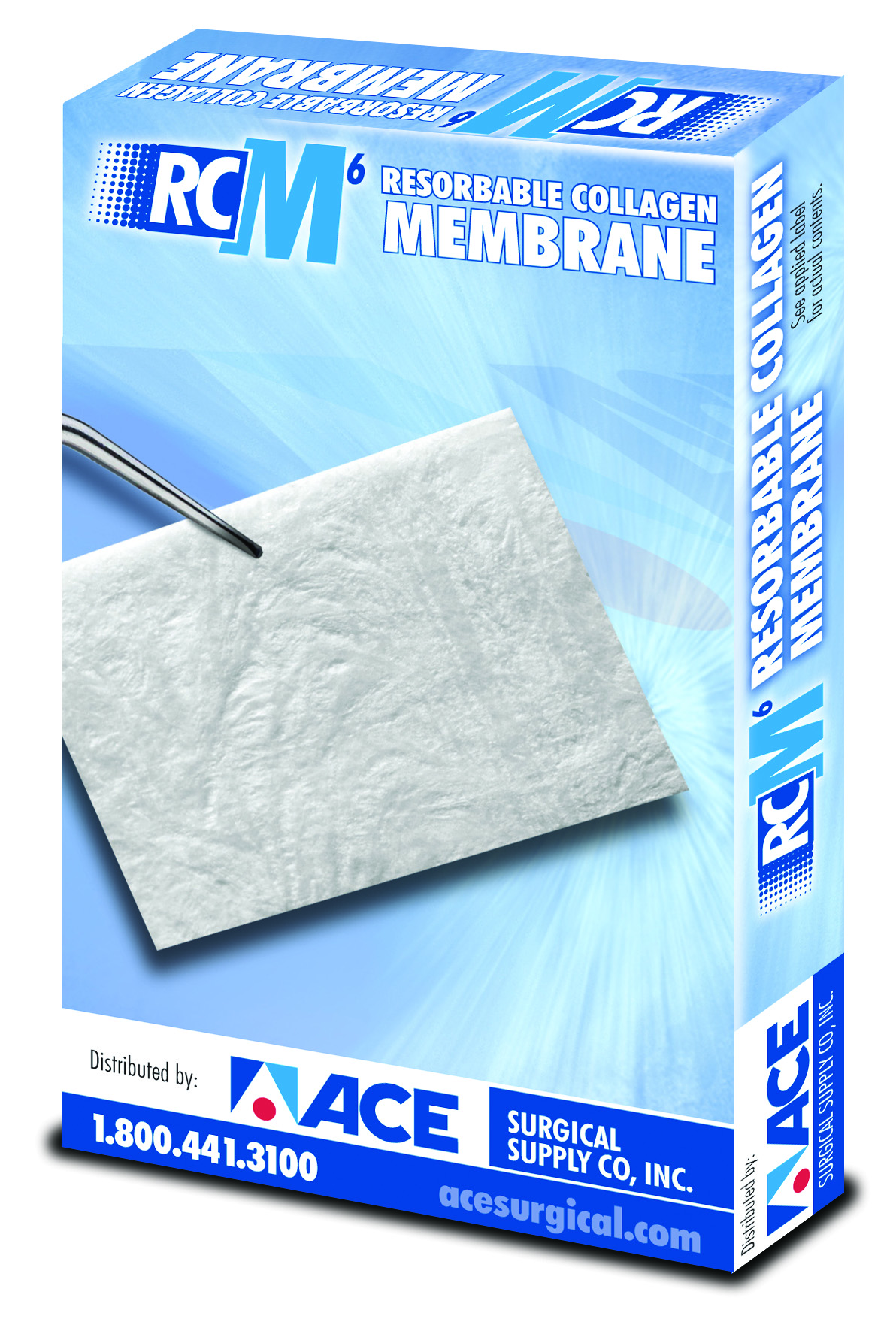 RCM6 Resorbable Collagen Membrane 15x20 Mm 